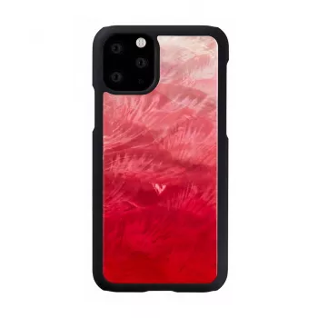 iKins aizsargmaciņš iPhone 11 Pro — rozā ezera un melna divkrāsu aizsargmaciņš