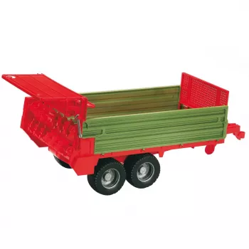 BRUDER 02209 Mēslu kaisītājs ar rotējošu cilindru, 1:16