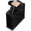 Gaisa dzesētājs DeepCool AK400 Digital PRO — 120 mm ventilators, PWM, 1850 RPM, FDB, atbalsta LGA 1700/1200/115x/AM4/AM5, melns