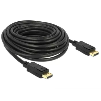 DisplayPort kabelis DeLOCK 84862 10 m Melns