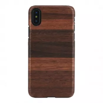 Viedtālruņa maciņš man and wood iPhone X/XS — fango melns