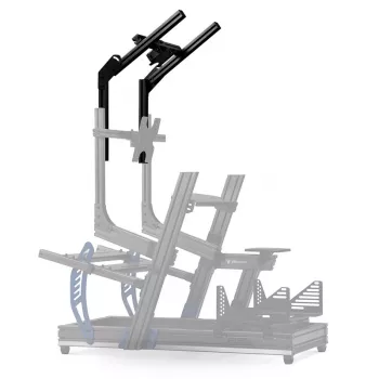 Next Level Racing GTElite Tiešā Montāžas Pārgalvas Monitora Papildinājums | Līdz 32 inch | Melns