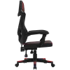 Canyon MCH01 Flow - ergonomisks spēļu krēsls - melns un sarkans
