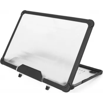 honju FIT Kickstand Case Apple MacBook Air 15 (M2 2023) melns/caurspīdīgs vairumā 62608