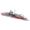 Konstruktors Cobi Kaujas kuģis Tirpitz 593 daļas, mēroga modelis