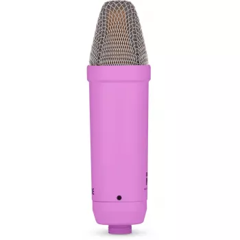 NT1 Signature + XLR kabelis + Galda studijas roka, Mikrofons ceriņu krāsā, Komplekts
