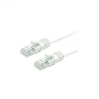 VALUE - Patch-Cable - RJ-45 (M) līdz RJ-45 (M) - 1,5 m - UTP - CAT 6a - Lietais - Balts, RAL 9003 (21.99.1486)