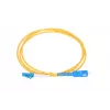 Extralink patchvads SC/UPC uz LC/UPC vienmodes G.657.A1 FTTH 3 mm, 1 m, dzeltens