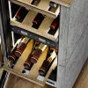 Iebūvējamais vīna dzesētājs Caso WineDeluxe WDU 18 — 18 pudelēm, energoklase E, melns