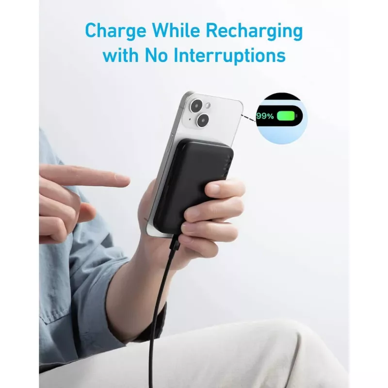 Pārnēsājams lādētājs Anker 321 MagGo 5000 5000 mAh