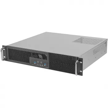 Silverstone RM23-502-MINI Rack korpuss, melns