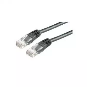 VALUE 21.99.1565 Ethernet Patch Kabelis Melns
