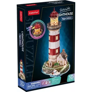 Puzle 3D 72 gabali Laternas nakts versija