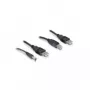 Kabeļu komplekts USB-A / DC + USB-B 0,3 m DeLOCK 82461