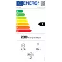 Ledusskapis INDESIT INKS1341S4E — 340L (230L ledusskapis / 110L saldētava), atverama durvis, energoklase E