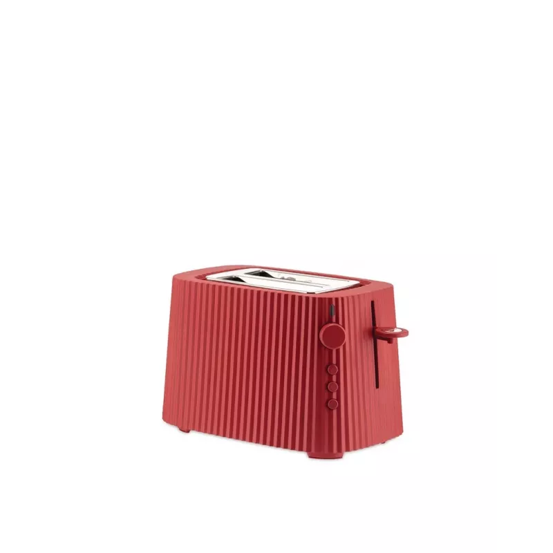 Grauzdētājs Alessi MDL08B Melns — Plissé dizains, 6 grauzdēšanas līmeņi, bagelis/atkausēšana/uzsildīšana, 340×185×250 mm