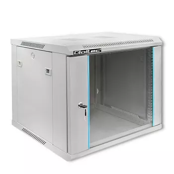 Rack skapis QOLTEC 19 collu 9U 600x500x600 sienas vai grīdas montāžas serveru korpuss