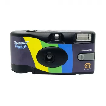 Kompakta filmas kamera GT Photo GT27FL 135 mm Melna Zila 31 mm