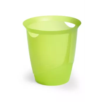 Durable TREND apaļais konteiners 31.5 cm zaļš caurspīdīgs