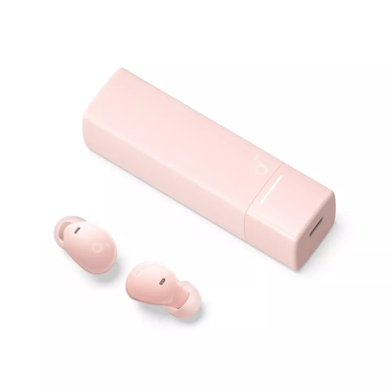 Bezvadu intraaurālās austiņas Anker A30i — Bluetooth, rozā, zvanu, mūzikas un sporta lietošanai