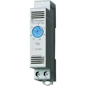 Finder vadības skapja Vari-Thermostats, sērija 7T.81 7T.81.0.000.2303 (Ventilators) +0 - +60 °C 10 A