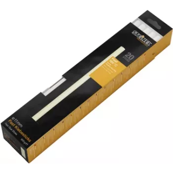 Steinel Fast Hot Glue Sticks, 11 mm, 20 pcs, caurspīdīgas