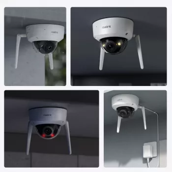 Reolink W437 kupola kamera 4K Ultra HD 8 MP, 2.7-13.5mm, IP67, IK10