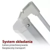 Projekcijas ekrāns Art ER T120 4:3 Balts