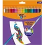 BIC Kids Evolution Illusion dzēšamie krītiņi 24 krāsas