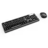 Inca IWS-549U Bezvadu tastatūras un peles komplekts, biroja RF, USB, QWERTY turku, melns