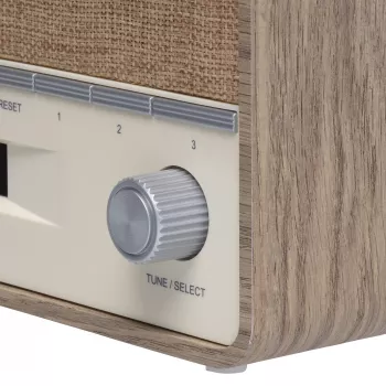 Portatīvais radio Denver DAB-36LW digitālais uztvērējs DAB+ 5W LCD