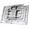 Alphacool 10259 Aizmugures plāksne Alumīnijs Hroms Varš Melns 153.3mm