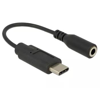 Delock Audio-Adapter USB-C (vīrišķais) uz 3,5 mm stereo (sieviešu)