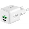 YENKEE YAC G38 20W 3A Power Delivery USB-C un USB-A sienas lādētājs