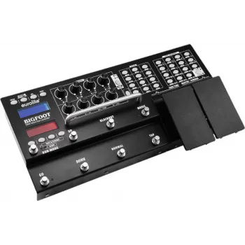 Kāju kontrolieris EUROLITE DMX Move Bigfoot 192 — DMX pedāļu kontrolieris skatuves apgaismojumam, 192 ainas