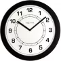 NeXtime Super Slim sienas pulkstenis 3045zw, Ø28 cm, melns