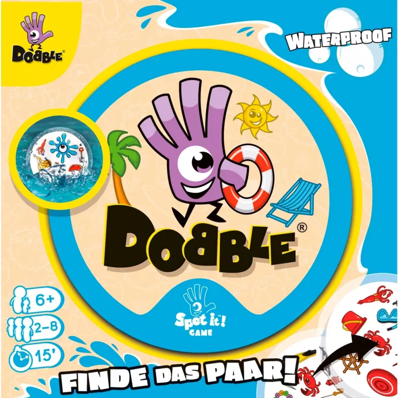 Dobble Ūdensizturīgā kāršu spēle