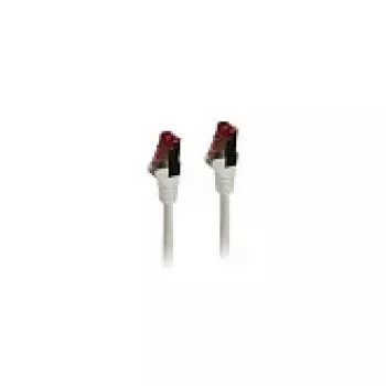 Savienojuma kabelis RJ45 CAT6 250MHz 7,5m balts S-STP (S/FTP) TPE/LSZH (Superflex) Synergy 21