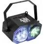 Apgaismes ķermeņu komplekts EUROLITE FE-4 Hybrid ar lāzera un LED efektu gaismu, hibrīds lāzers + LED