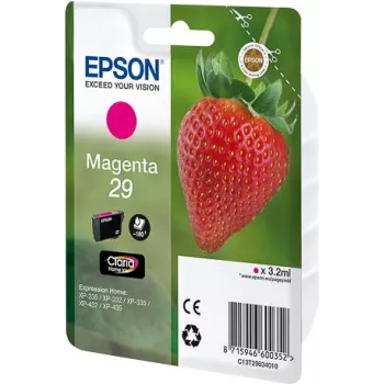 Epson Strawberry 29 M oriģinālā tintes kasetne, standarta ietilpība, fuksīna