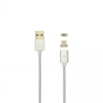 Sbox Magnetic USB->Micro USB M/M 1m magnētiskais kabelis