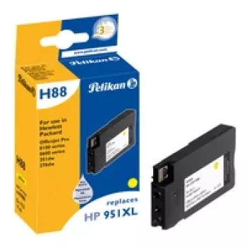 Pildne Pelikan Patrone HP H88 CN047AE HP951XL dzeltena