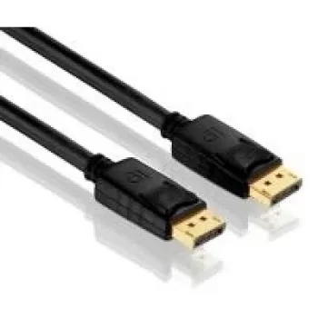 Purelink PureInstall PI5000 DisplayPort kabelis - DisplayPort (vīrišķais) uz DisplayPort (vīrišķais) - 1,5m - Melns (PI5000-015)