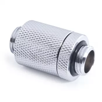 Alphacool ES D-Plug Chrome Brass 2 cm 44 g