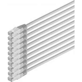 ShiverPeaks 75713-H-SET10 Cat 6 S/FTP PIMF tīkla kabelis, 10 gab. komplekts, 3 m