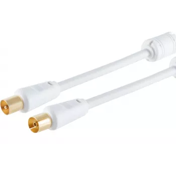 Antenas kabelis ShiverPeaks 80408 — 10 m, apzeltīti kontakti