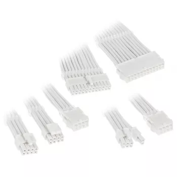 Kabeļu pagarinājumu komplekts Kolink Core Adept White