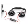 Austiņas POLY Blackwire C5220 vadu USB-C birojam un zvanu centram
