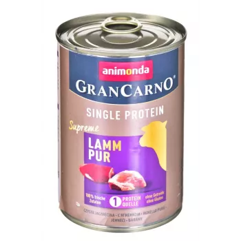 animonda GranCarno Adult ar jēru mitrā barība suņiem, 400 g