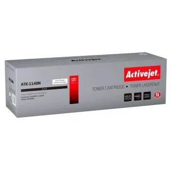 Activejet ATK-1140N Tonera kasetne (aizstāj Kyocera TK-1140; Supreme; 7200 lapas; melna)